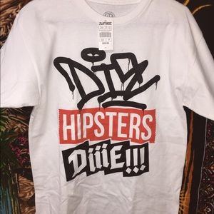 NWT Banditism Die Hipsters Shirt Zumiez